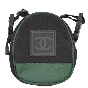 CHANEL Black Sport Line Shoulder Bag 112016