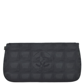 CHANEL Black New Travel Line Pouch Bag 132611