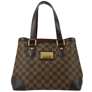 LOUIS VUITTON 2009 Damier Hampstead PM Tote Handbag N51205 KK90888