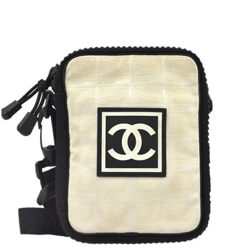 CHANEL Beige Travel Sport Line Shoulder Bag 161225