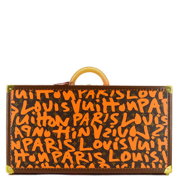 LOUIS VUITTON * Monogram Graffiti Display Case Trunk 133208
