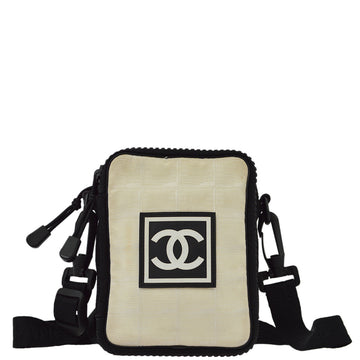 CHANEL Beige New Travel Sport Line Shoulder Bag 160163