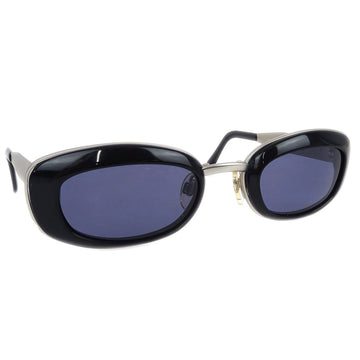 CHANEL Sunglasses Eyewear Black Small Good KK32407