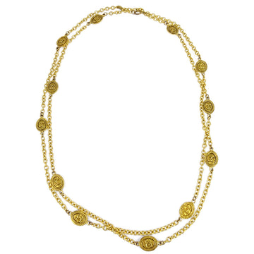 CHANEL Gold Chain Necklace 161713