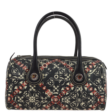 CHANEL Black PVC Coco Travel Handbag 191660