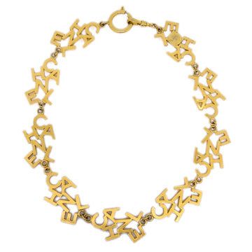 CHANEL Necklace Gold 181794