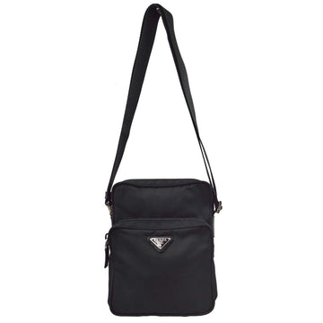PRADA Black Nylon Shoulder Bag 182298