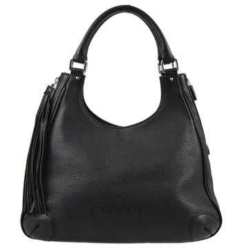 CHANEL Black Hobo Handbag 162321