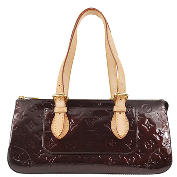 LOUIS VUITTON 2000 Amarante Vernis Rosewood Avenue Handbag M93510 172499