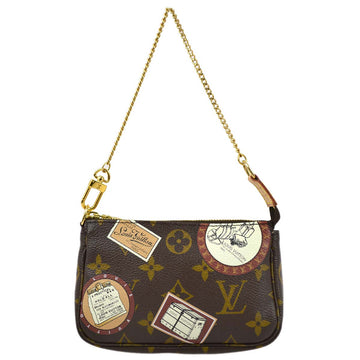 LOUIS VUITTON Monogram Mini Pochette Accessoires Handbag M95804 182389