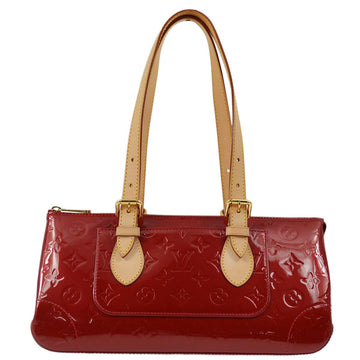 LOUIS VUITTON 2008 Red Vernis Rosewood Avenue Handbag M93507 162386