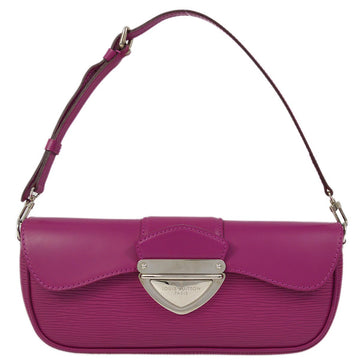 LOUIS VUITTON 2007 Purple Epi Pochette Montaigne Handbag M5929L 162415