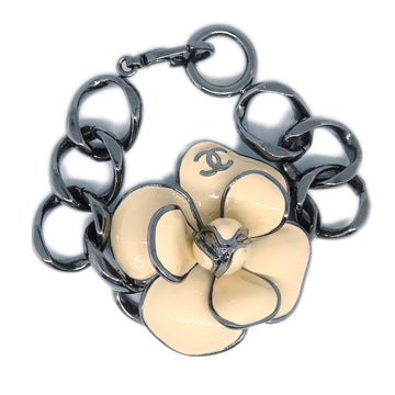 CHANEL Camellia Bracelet Silver 06C 192134