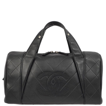 CHANEL Black Duffle Handbag 191659