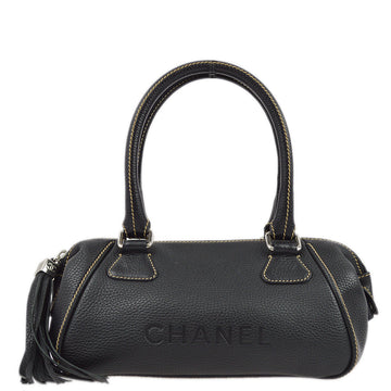 CHANEL Black Calfskin Handbag 172999