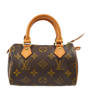 LOUIS VUITTON Monogram Mini Speedy Handbag M41534 173010