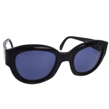 CHANEL Sunglasses Eyewear Black Small Good 161934
