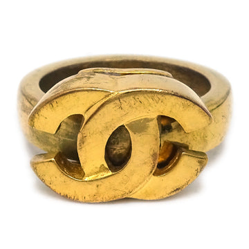 CHANEL Ring Gold #52 #12 01P 162295