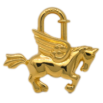 HERMES Le Cheval Pegasus 1993 Cadena Gold Small Good 162300