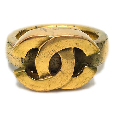 CHANEL Ring Gold #51 #11 01P 162388
