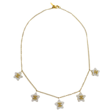 CHANEL Star Gold Chain Necklace 172471