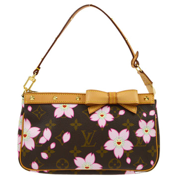 LOUIS VUITTON 2003 Cherry Blossom Pochette Accessoires Handbag M92006 192591