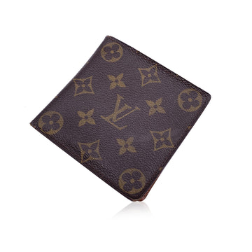 LOUIS VUITTON Vintage Monogram Canvas Bifold Wallet M61665