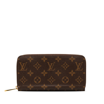 LOUIS VUITTON Monogram Zippy Wallet Long Wallets