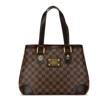 LOUIS VUITTON Damier Ebene Hampstead PM Tote Bag