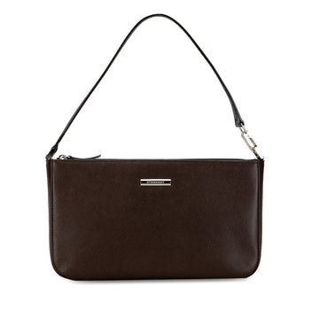 BURBERRY Calf Leather Shoulder Bag