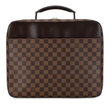 LOUIS VUITTON Damier Ebene Porte Ordinateur Sabana Business Bag