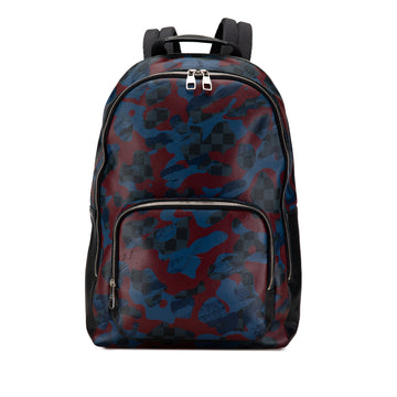 LOUIS VUITTON Damier Cobalt Camouflage Andy Backpack