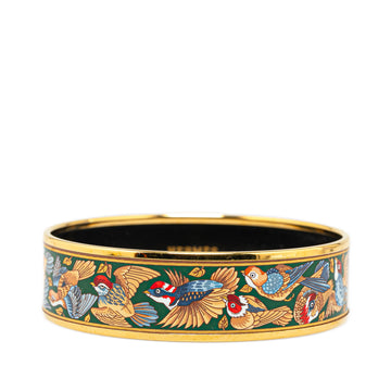 Hermes Wide Enamel Bangle Costume Bracelet
