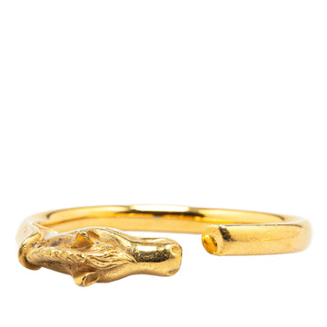 Hermes Tete de Cheval Horse Bangle Costume Bracelet