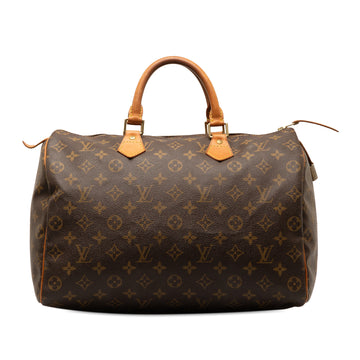 LOUIS VUITTON Monogram Speedy 35 Boston Bag