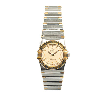 OMEGA Quartz Stainless Steel Constellation Watch