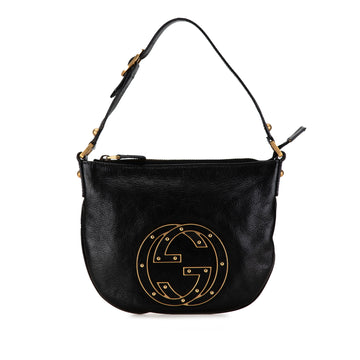 GUCCI Small Leather Blondie Hobo Bag