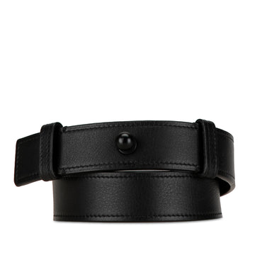 LOEWE Logo Embossed Leather Belt