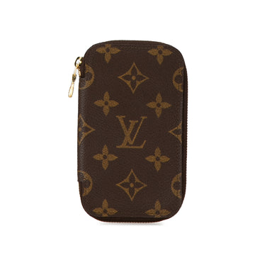 LOUIS VUITTON Monogram Zip Around Multicles 6 Key Holder