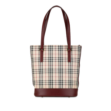 BURBERRY House Check Tote Bag