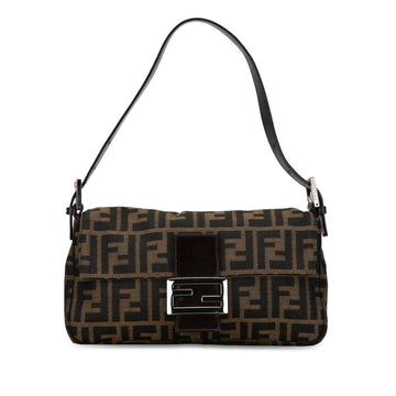 FENDI Zucca Canvas Baguette