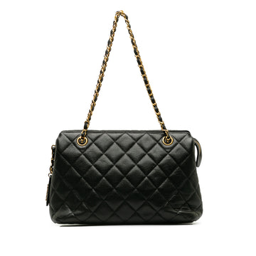 CHANEL Matelasse Caviar Leather Tote Tote Bag