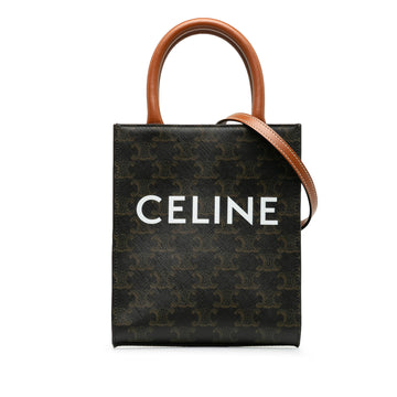 CELINE Mini Triomphe Vertical Cabas Satchel