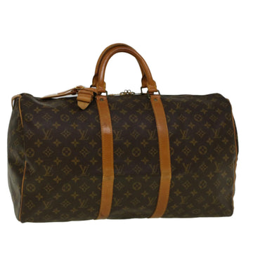 LOUIS VUITTON Monogram Keepall 50 Boston Bag M41426 LV Auth 59200