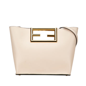 FENDI Small Calfskin Way Tote Satchel