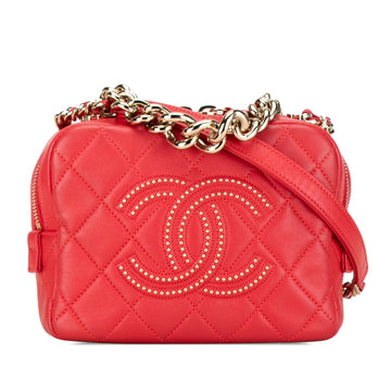 CHANEL Quilted Lambskin Beauty Begins Bag