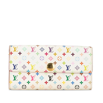 LOUIS VUITTON Monogram Multicolore Sarah Long Wallet Long Wallets