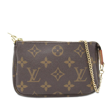 LOUIS VUITTON Monogram Mini Pochette Accessoires Handbag