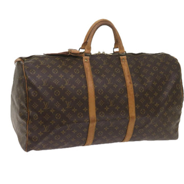 LOUIS VUITTON Monogram Keepall 60 Boston Bag M41422 LV Auth 60990