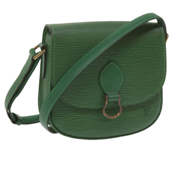 LOUIS VUITTON Epi Saint Cloud PM Shoulder Bag Green M52214 LV Auth 61764